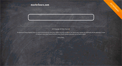 Desktop Screenshot of masterbears.com